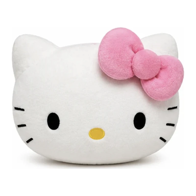 Hello Kitty character pillow, front view